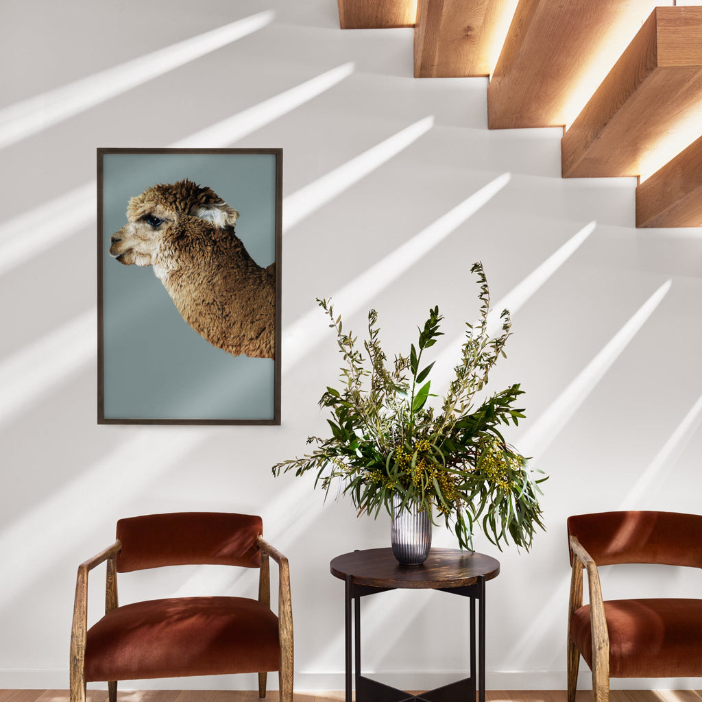 Offsetting End Table - Sage InteriorsFH