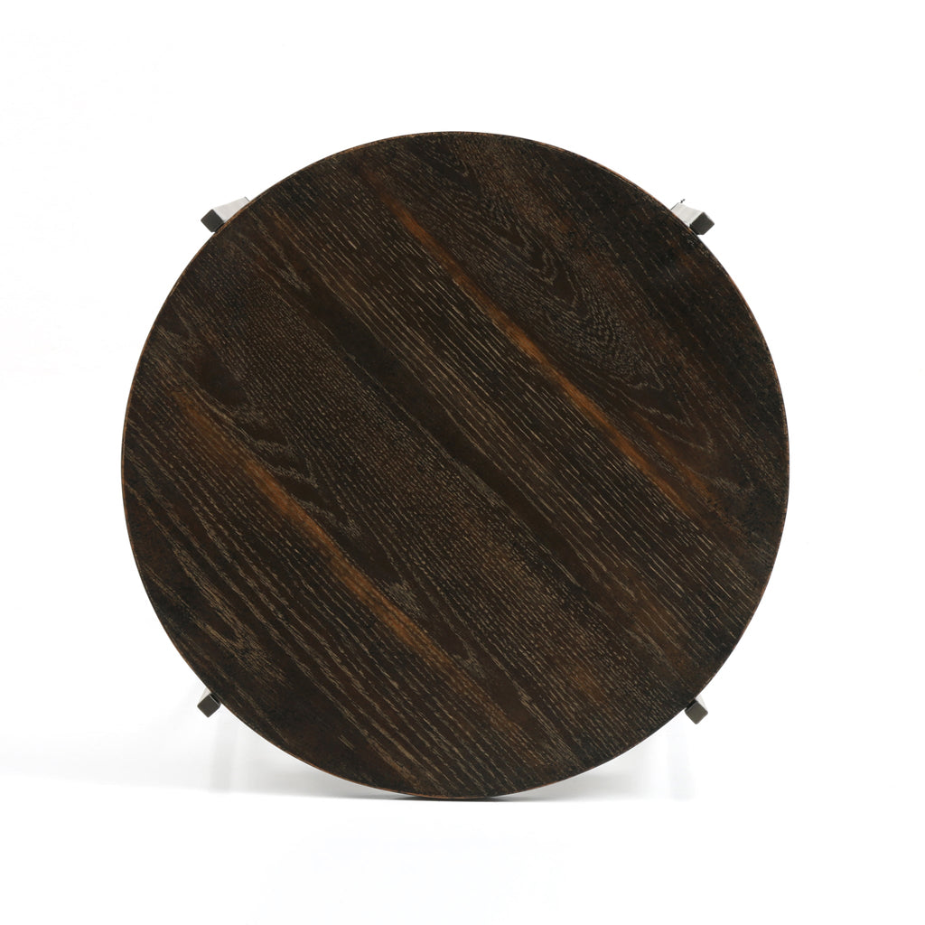 Offsetting End Table - Sage InteriorsFH