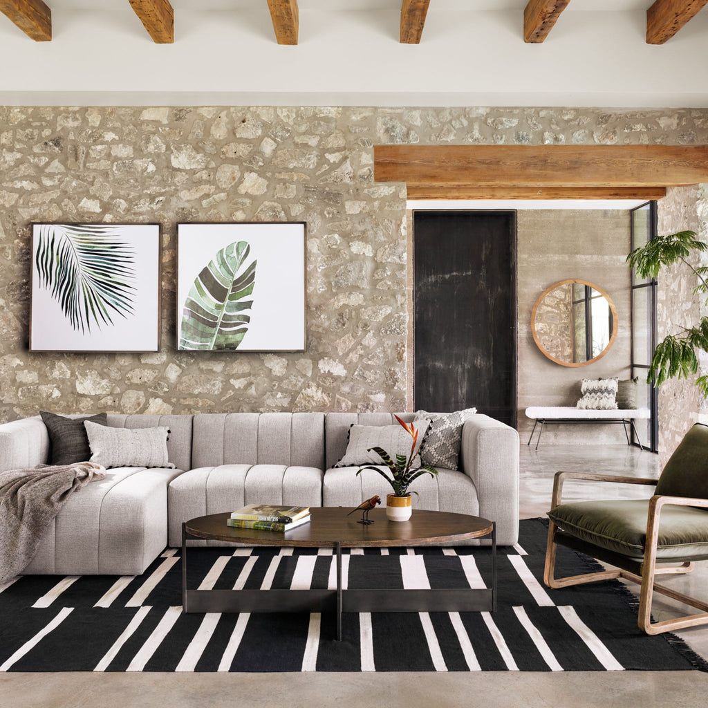 Offsetting Oval Coffee Table - Sage InteriorsFH