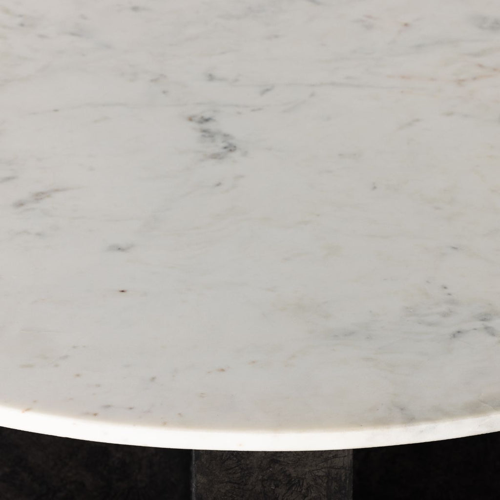 Onyx Coffee Table, Polished White Marble - Sage InteriorsFHCoffee Tables