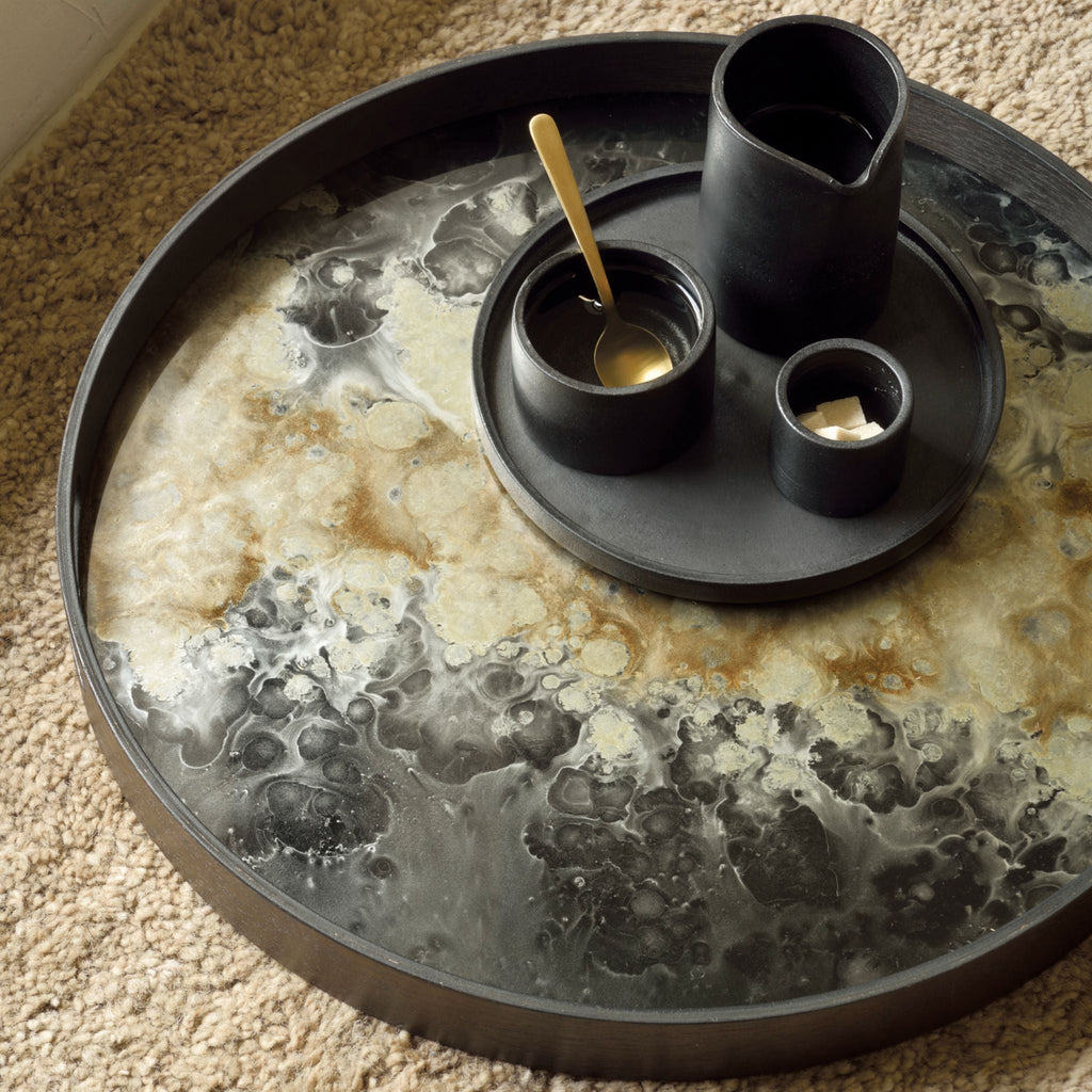 Organic Glass Tray - Sage InteriorsethnicraftDecor