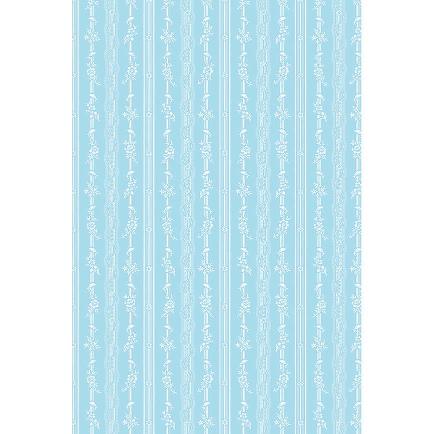 Orleans Stripe Wallpaper - Sage InteriorsFarrow & BallWallpaper