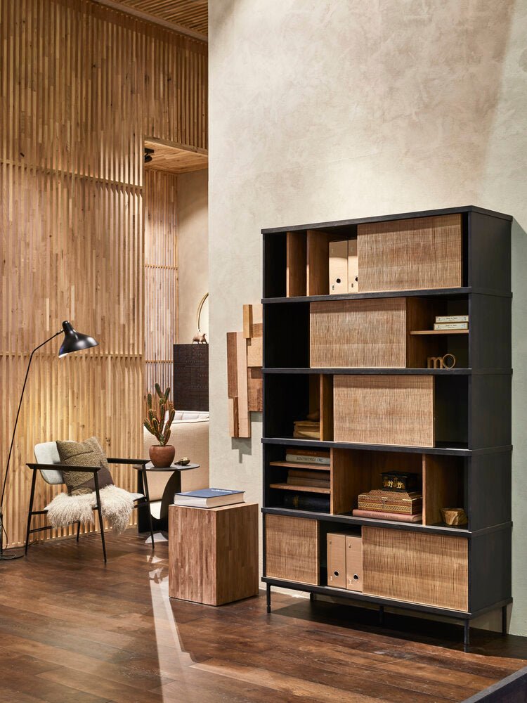 Oscar Rack – Contemporary Wooden Bookcase Sage Interiors - Sage Interiorsethnicraft