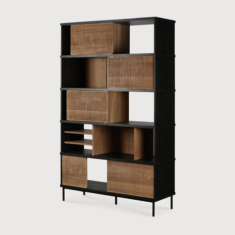 Oscar Rack – Contemporary Wooden Bookcase Sage Interiors - Sage Interiorsethnicraft