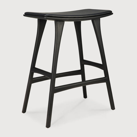 Osso Counter Stool – Compact Wood Seating by Sage Interiors - Sage InteriorsEthnicraftCounter Stool