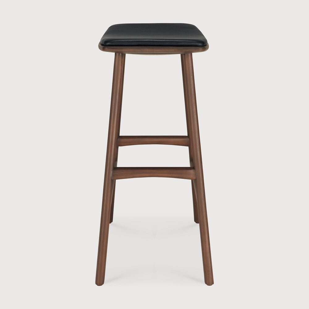 Osso Counter Stool – Compact Wood Seating by Sage Interiors - Sage InteriorsEthnicraftCounter Stool