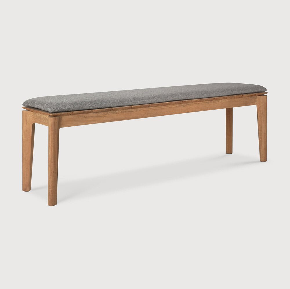 Outdoor Bench – Ethnicraft Bok Teak Bench with Optional Cushion - Sage InteriorsEthnicraftOutdoor Bench