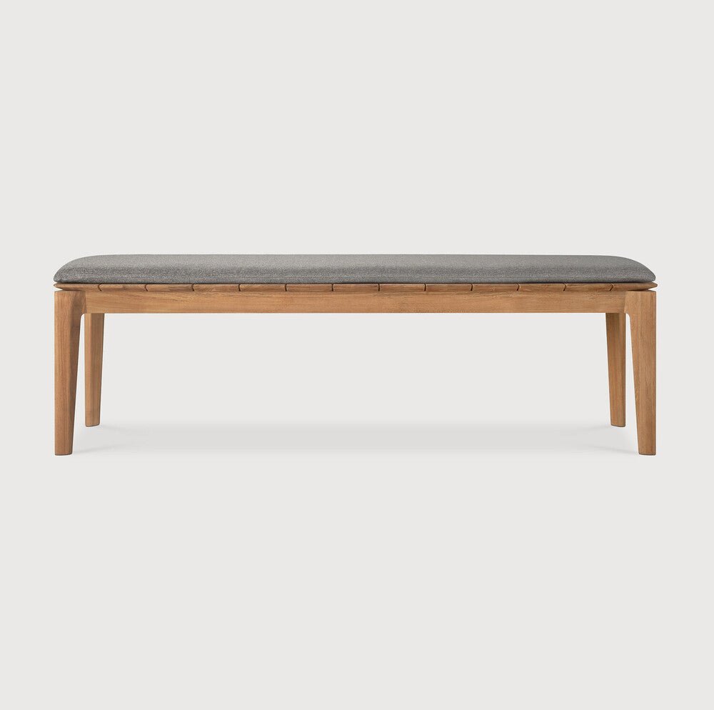 Outdoor Bench – Ethnicraft Bok Teak Bench with Optional Cushion - Sage InteriorsEthnicraftOutdoor Bench
