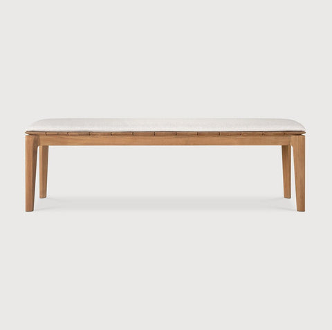 Outdoor Bench – Ethnicraft Bok Teak Bench with Optional Cushion - Sage InteriorsEthnicraftOutdoor Bench