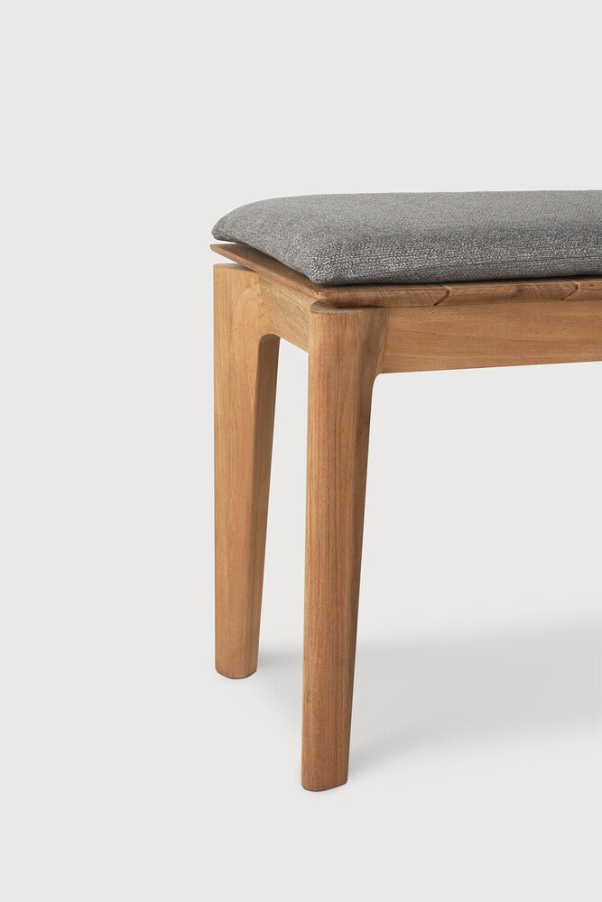 Outdoor Bench – Ethnicraft Bok Teak Bench with Optional Cushion - Sage InteriorsEthnicraftOutdoor Bench