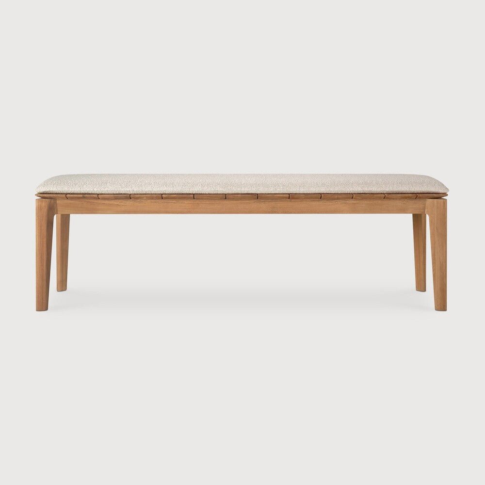 Outdoor Bench – Ethnicraft Bok Teak Bench with Optional Cushion - Sage InteriorsEthnicraftOutdoor Bench