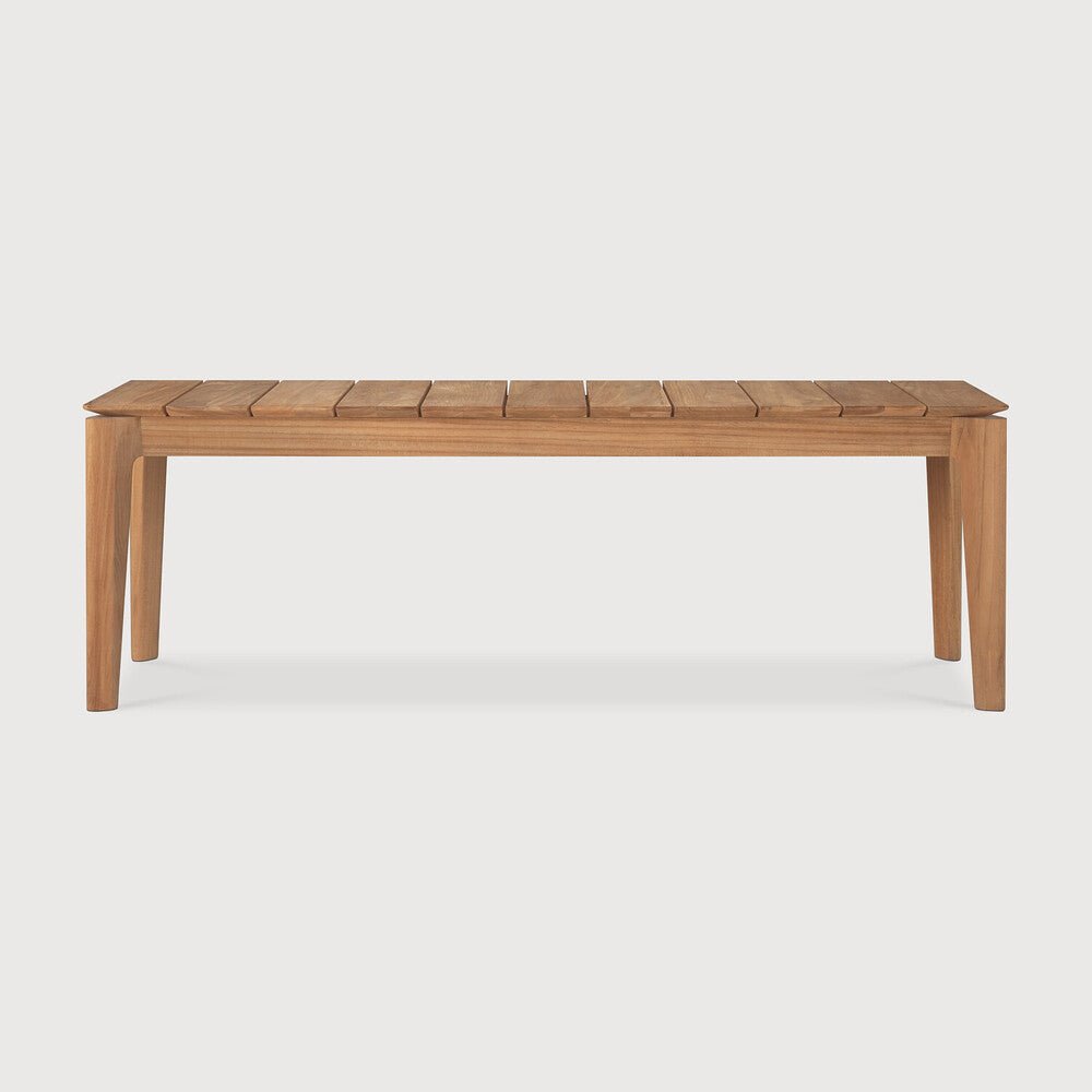 Outdoor Bench – Sage Interiors Bok Solid Teak Bench with Optional Cushion - Sage InteriorsEthnicraftOutdoor Bench