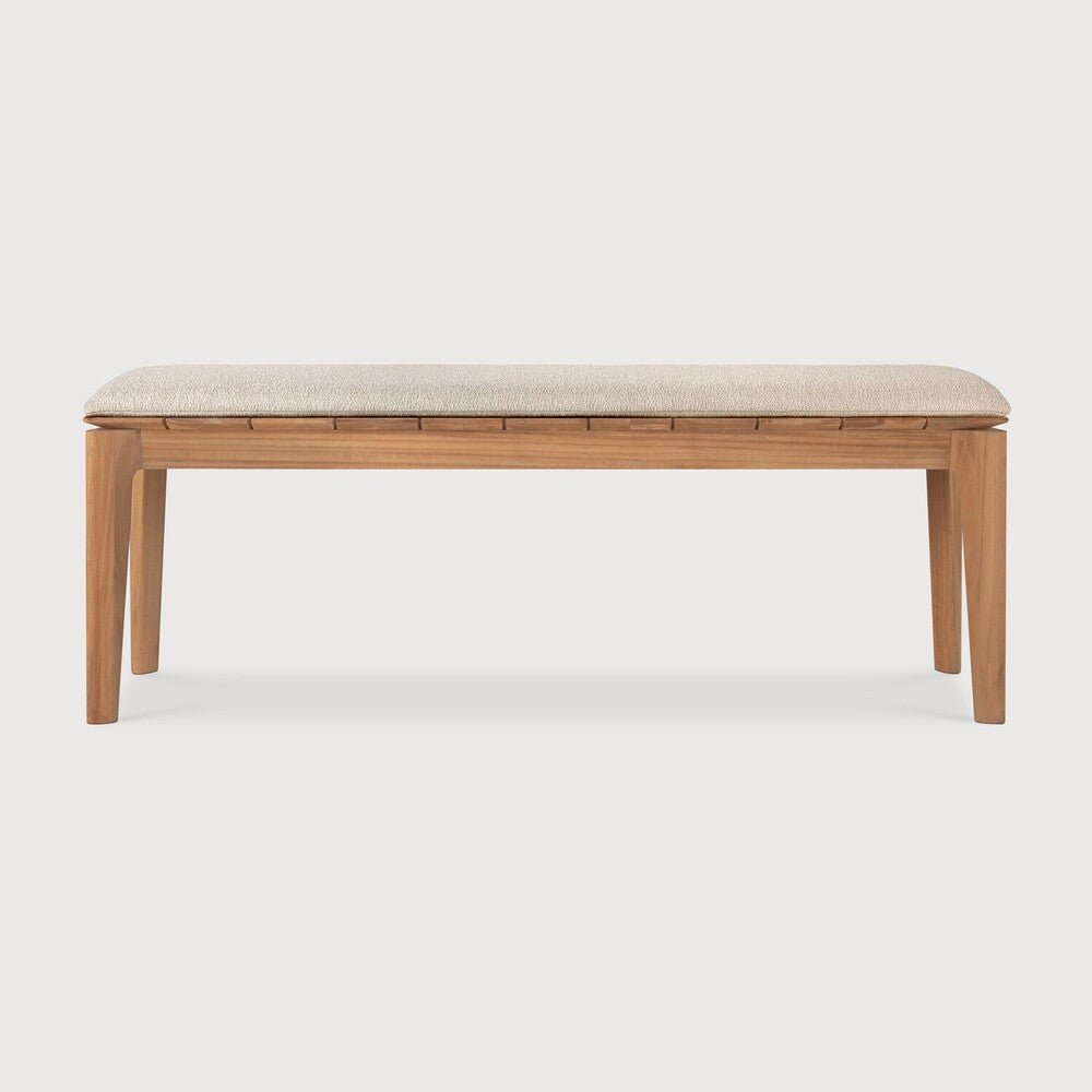 Outdoor Bench – Sage Interiors Bok Solid Teak Bench with Optional Cushion - Sage InteriorsSage InteriorsOutdoor Bench
