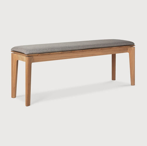 Outdoor Bench – Sage Interiors Bok Solid Teak Bench with Optional Cushion - Sage InteriorsSage InteriorsOutdoor Bench