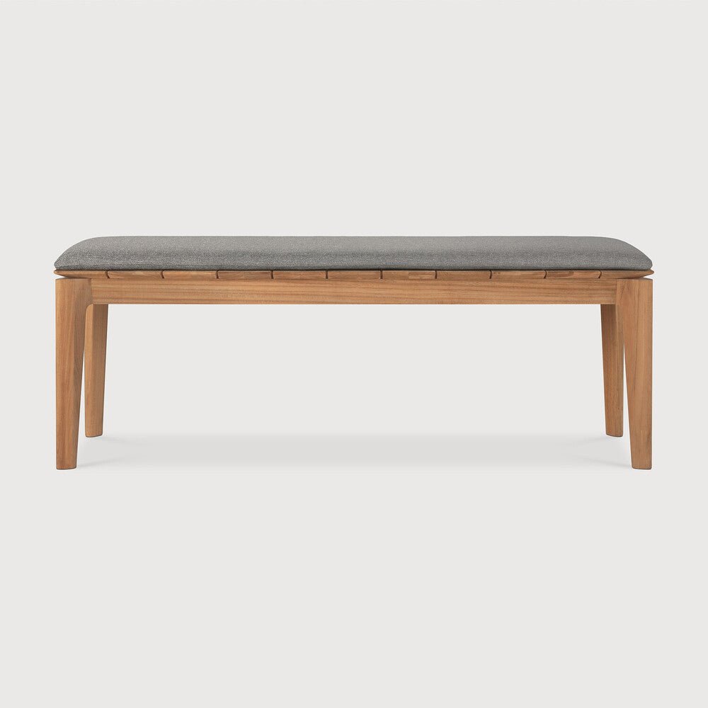 Outdoor Bench – Sage Interiors Bok Solid Teak Bench with Optional Cushion - Sage InteriorsSage InteriorsOutdoor Bench