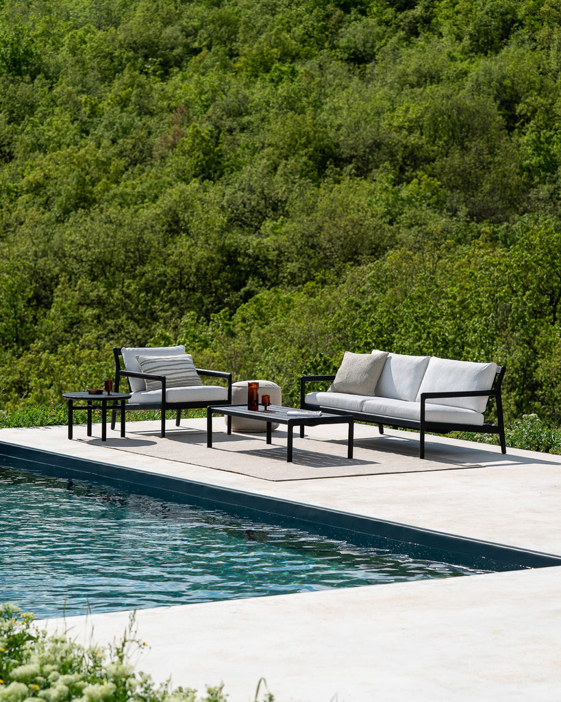 Outdoor Coffee Table – Sage Interiors Jack Solid Teak Design - Sage InteriorsEthnicraftCoffee Table
