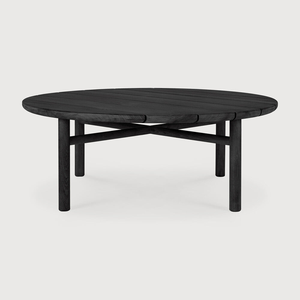 Outdoor Coffee Table – Sage Interiors Quatro Solid Teak Round Table - Sage InteriorsEthnicraftCoffee Table