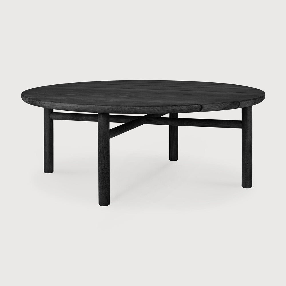 Outdoor Coffee Table – Sage Interiors Quatro Solid Teak Round Table - Sage InteriorsEthnicraftCoffee Table