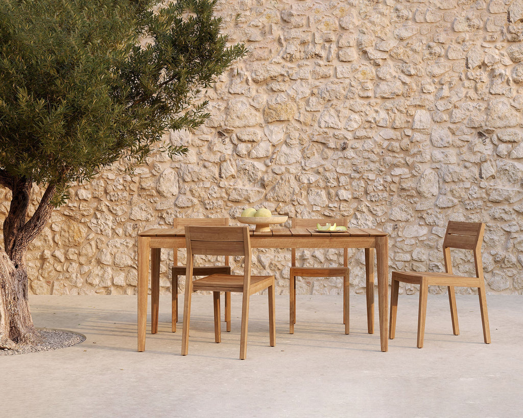 Outdoor Dining Chair – Sage Interiors EX1 Solid Teak Design - Sage InteriorsEthnicraftDining Chair