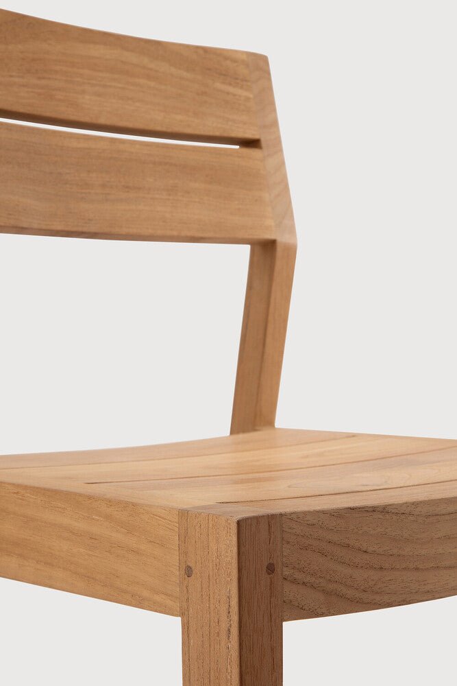 Outdoor Dining Chair – Sage Interiors EX1 Solid Teak Design - Sage InteriorsEthnicraftDining Chair