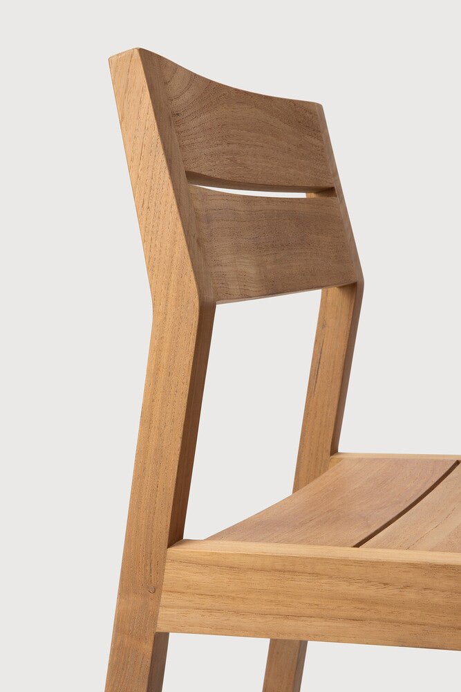 Outdoor Dining Chair – Sage Interiors EX1 Solid Teak Design - Sage InteriorsEthnicraftDining Chair
