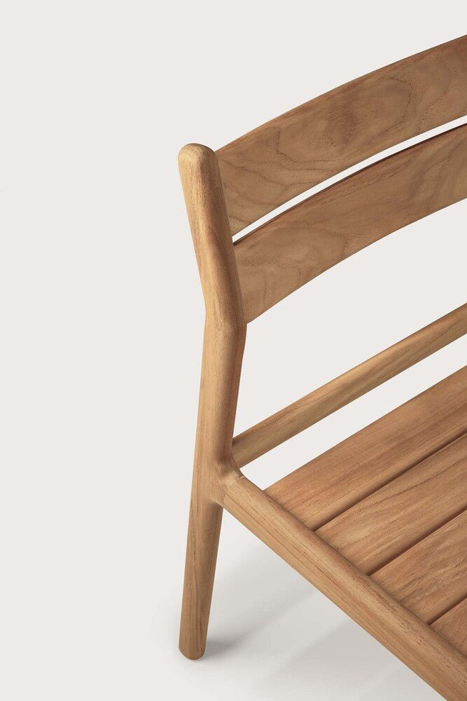 Outdoor Dining Chair – Sage Interiors Jack Solid Teak Frame - Sage InteriorsEthnicraftDining Chair