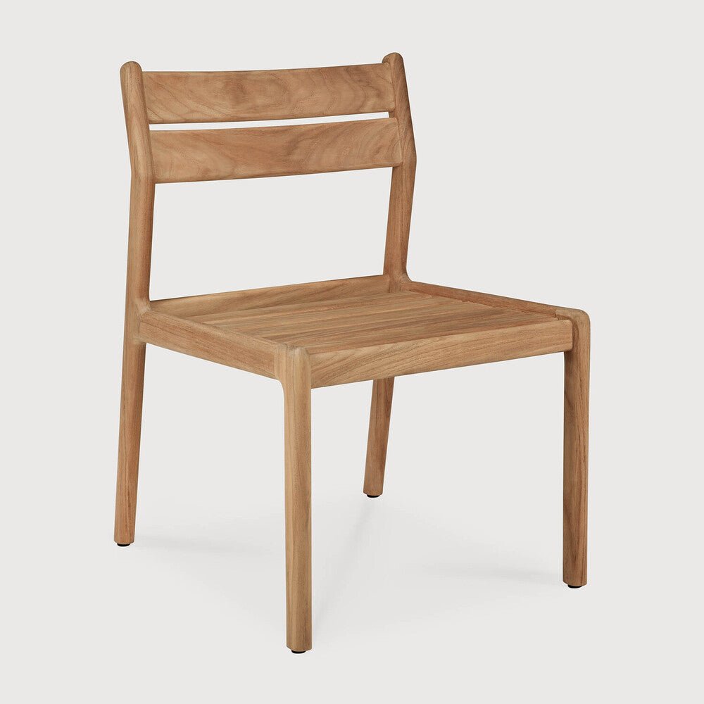 Outdoor Dining Chair – Sage Interiors Jack Solid Teak Frame - Sage InteriorsEthnicraftDining Chair