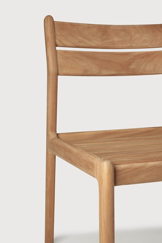 Outdoor Dining Chair – Sage Interiors Jack Solid Teak Frame - Sage InteriorsEthnicraftDining Chair