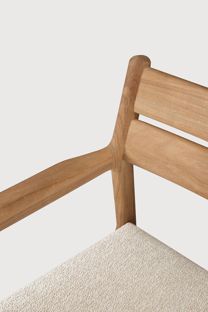 Outdoor Dining Chair – Sage Interiors Jack Teak & Optional Quick‑Dry Cushion - Sage InteriorsEthnicraftDining Chair