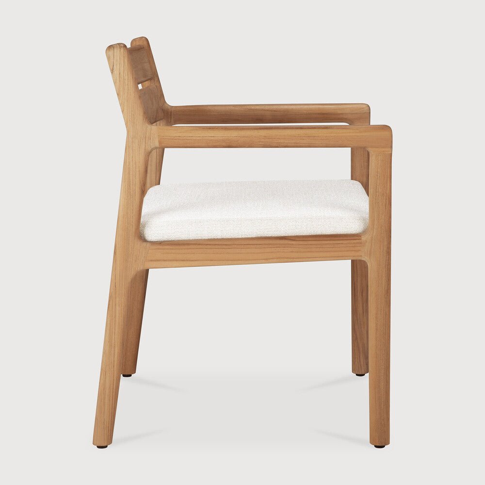 Outdoor Dining Chair – Sage Interiors Jack Teak & Optional Quick‑Dry Cushion - Sage InteriorsEthnicraftDining Chair