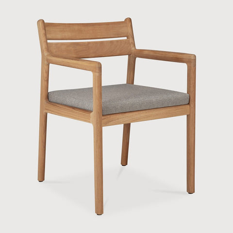 Outdoor Dining Chair – Sage Interiors Jack Teak & Optional Quick‑Dry Cushion - Sage InteriorsEthnicraftDining Chair