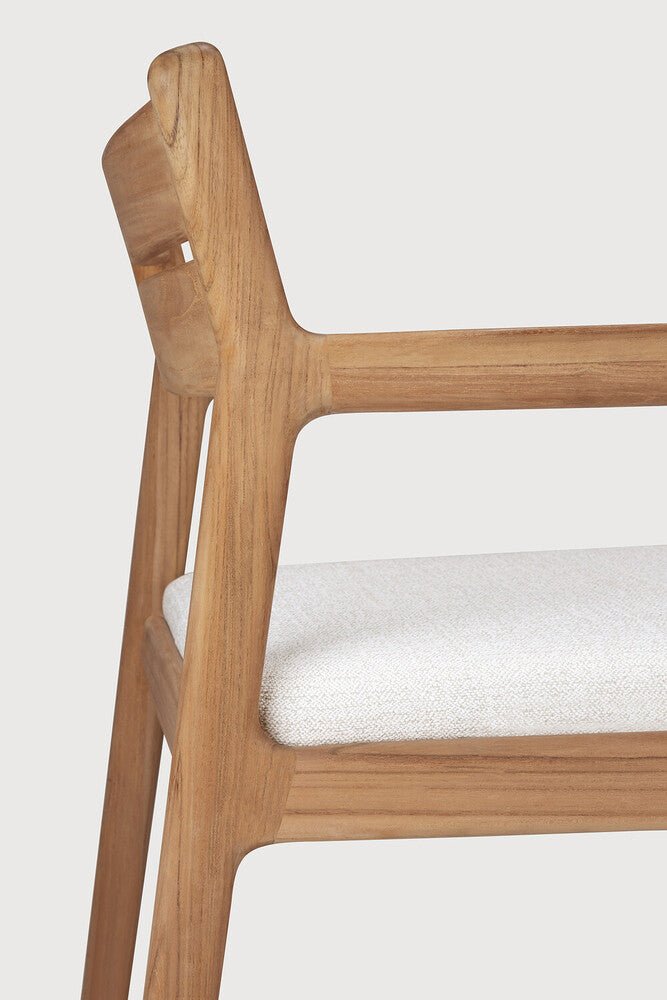 Outdoor Dining Chair – Sage Interiors Jack Teak & Optional Quick‑Dry Cushion - Sage InteriorsEthnicraftDining Chair