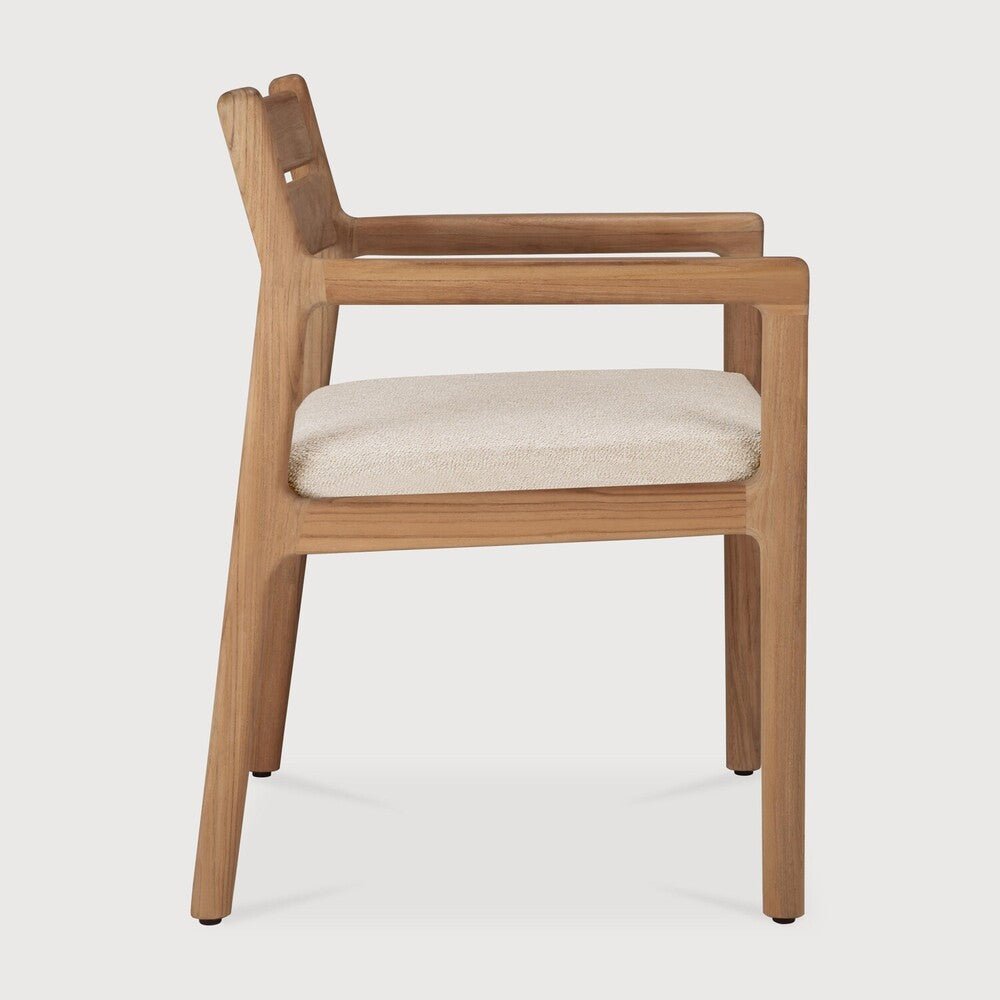Outdoor Dining Chair – Sage Interiors Jack Teak & Optional Quick‑Dry Cushion - Sage InteriorsEthnicraftDining Chair