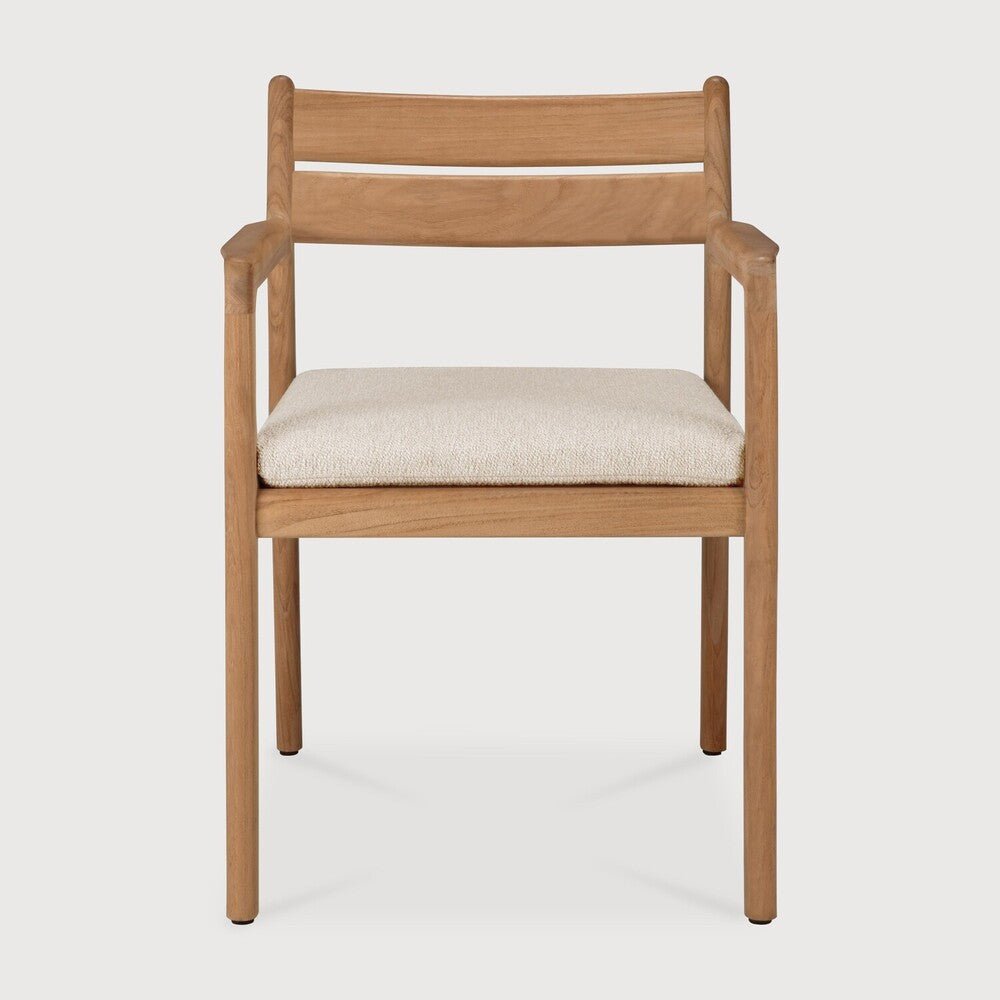 Outdoor Dining Chair – Sage Interiors Jack Teak & Optional Quick‑Dry Cushion - Sage InteriorsEthnicraftDining Chair