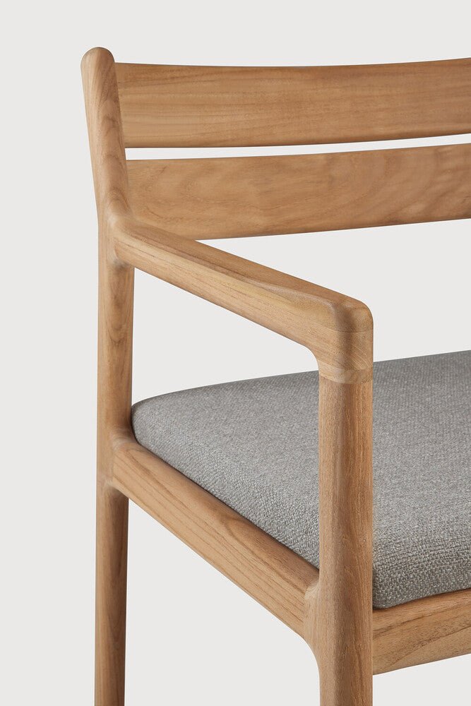 Outdoor Dining Chair – Sage Interiors Jack Teak & Optional Quick‑Dry Cushion - Sage InteriorsEthnicraftDining Chair