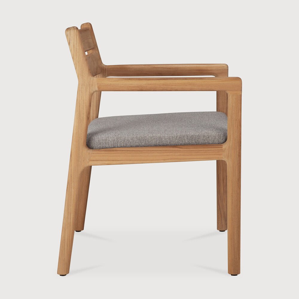 Outdoor Dining Chair – Sage Interiors Jack Teak & Optional Quick‑Dry Cushion - Sage InteriorsEthnicraftDining Chair