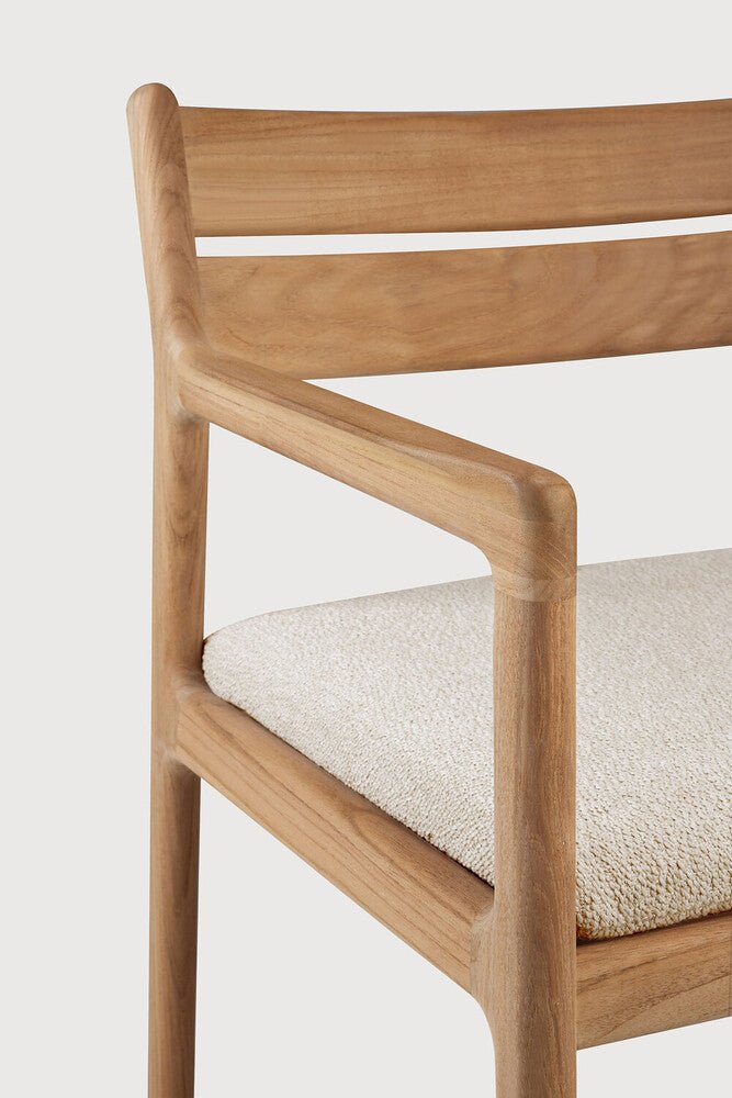 Outdoor Dining Chair – Sage Interiors Jack Teak & Optional Quick‑Dry Cushion - Sage InteriorsEthnicraftDining Chair