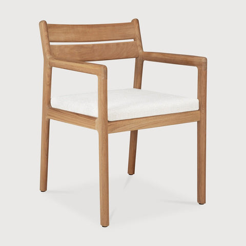 Outdoor Dining Chair – Sage Interiors Jack Teak & Optional Quick‑Dry Cushion - Sage InteriorsEthnicraftDining Chair