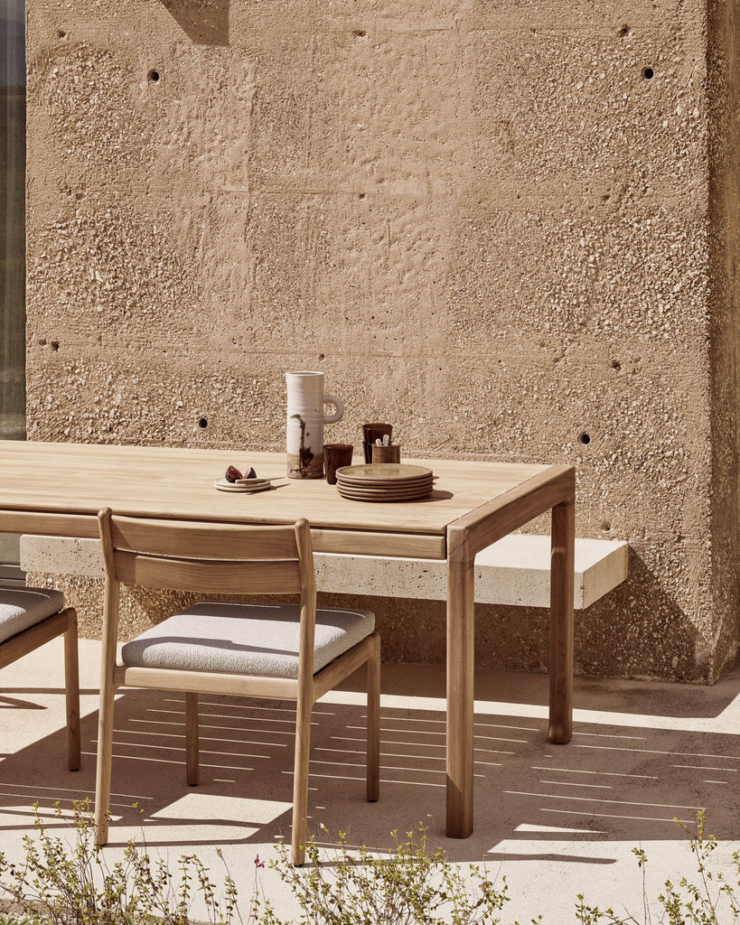 Outdoor Dining Chair – Sage Interiors Jack Teak with Optional Quick‑Dry Cushion | Sage Interiors