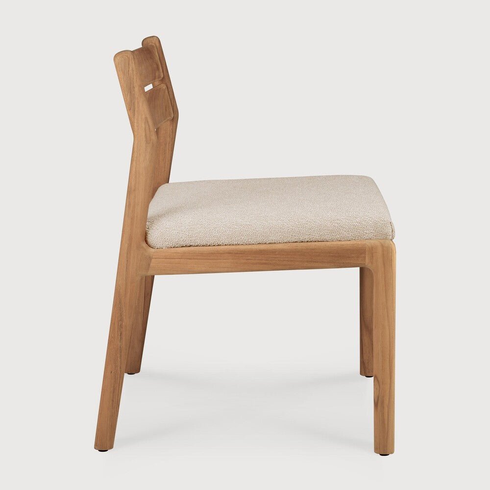 Outdoor Dining Chair – Sage Interiors Jack Teak with Optional Quick‑Dry Cushion | Sage Interiors