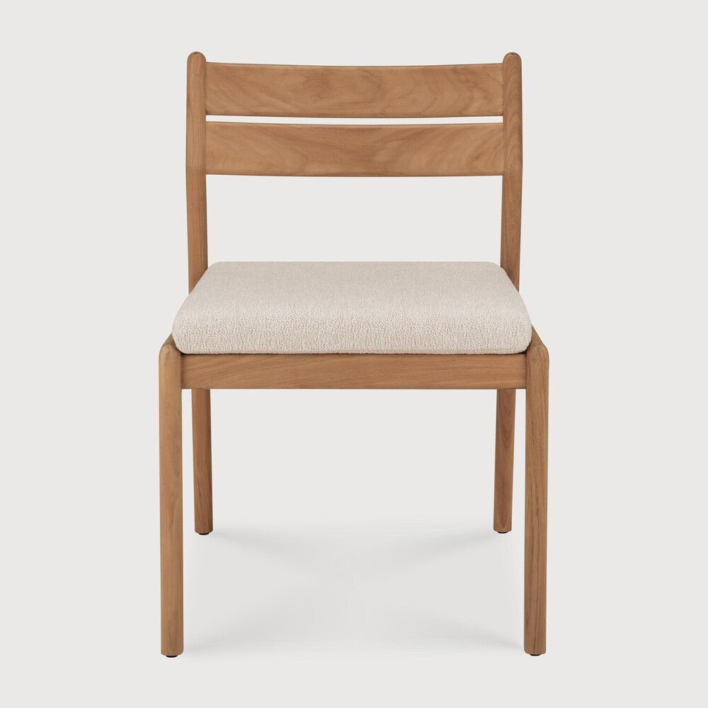 Outdoor Dining Chair – Sage Interiors Jack Teak with Optional Quick‑Dry Cushion | Sage Interiors