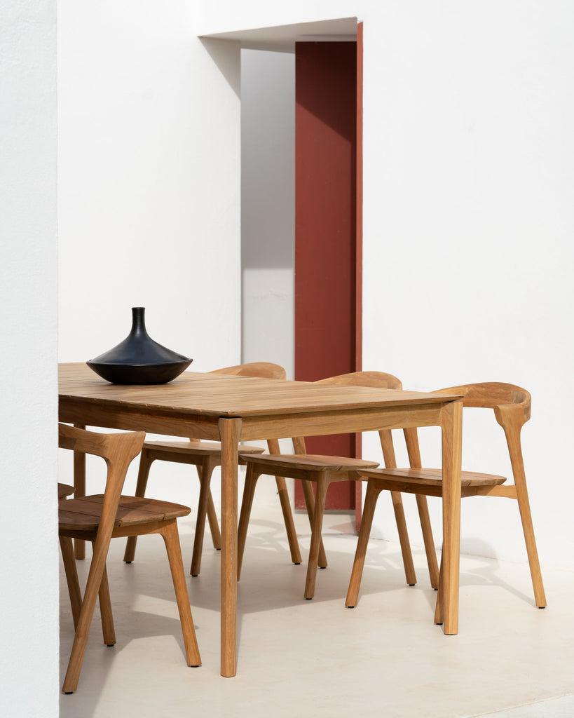 Outdoor Dining Chair with Cushion – Sage Interiors Bok Teak & Quick‑Dry Pad - Sage InteriorsEthnicraftDining Chair