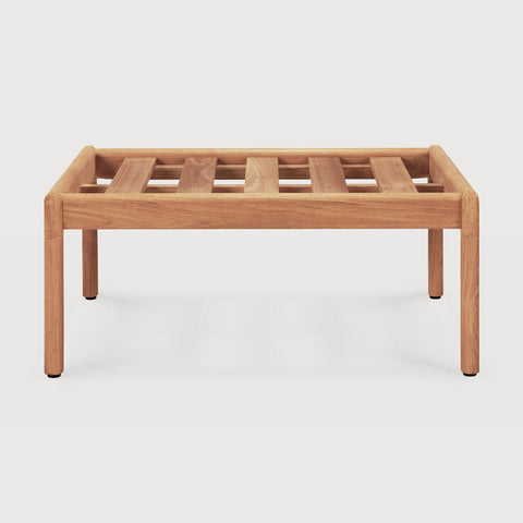 Outdoor Footstool Frame – Sage Interiors Jack Solid Teak Base Only - Sage InteriorsEthnicraftOutdoor Footstool Frame