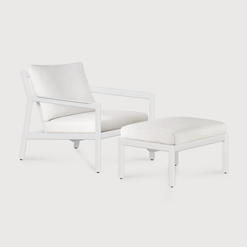 Outdoor Footstool – Sage Interiors Jack Teak & Quick‑Dry Cushion - Sage InteriorsEthnicraftOutdoor Footstool