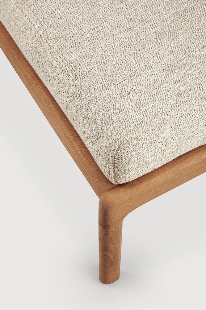Outdoor Footstool – Sage Interiors Jack Teak & Quick‑Dry Cushion - Sage InteriorsEthnicraftOutdoor Footstool