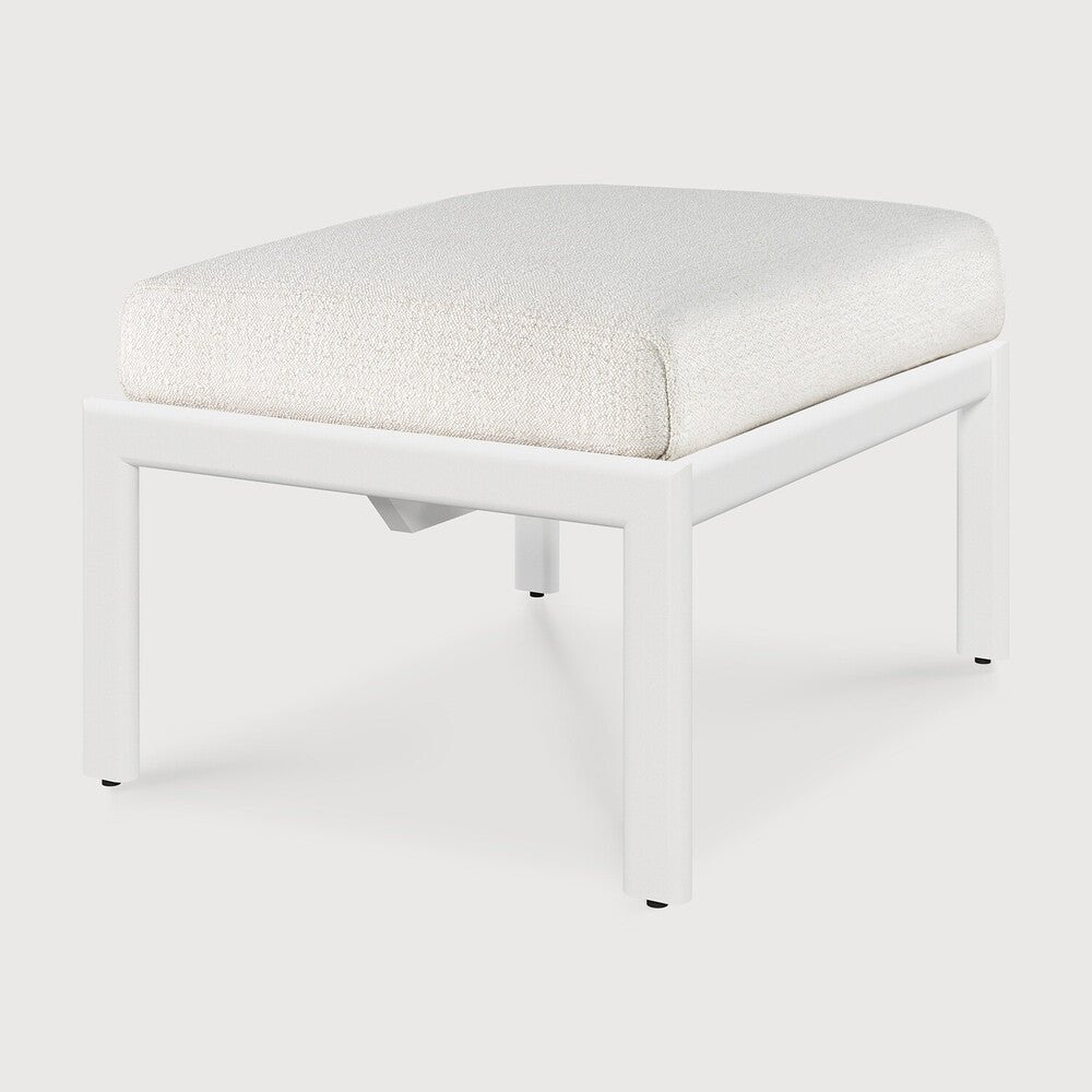 Outdoor Footstool – Sage Interiors Jack Teak & Quick‑Dry Cushion - Sage InteriorsEthnicraftOutdoor Footstool