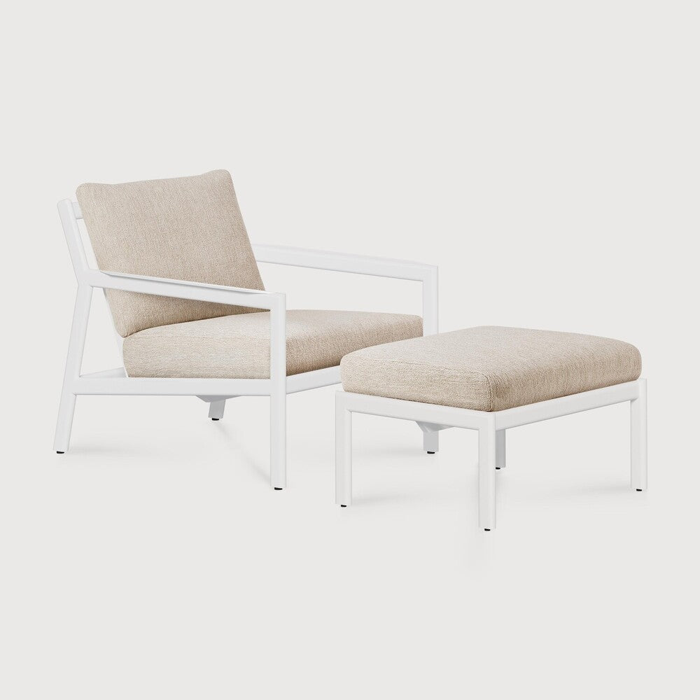 Outdoor Footstool – Sage Interiors Jack Teak & Quick‑Dry Cushion - Sage InteriorsEthnicraftOutdoor Footstool
