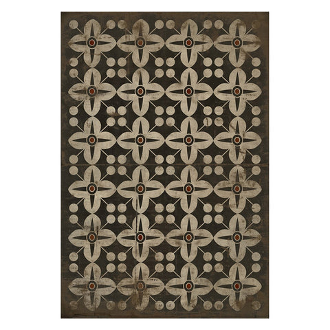 Oz Vintage Vinyl Floorcloth - Sage InteriorsSpicher and Co