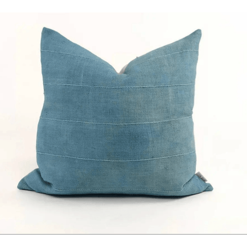 Pampa Throw Pillow Blue 12"x20" - Sage InteriorsBryar Wolf