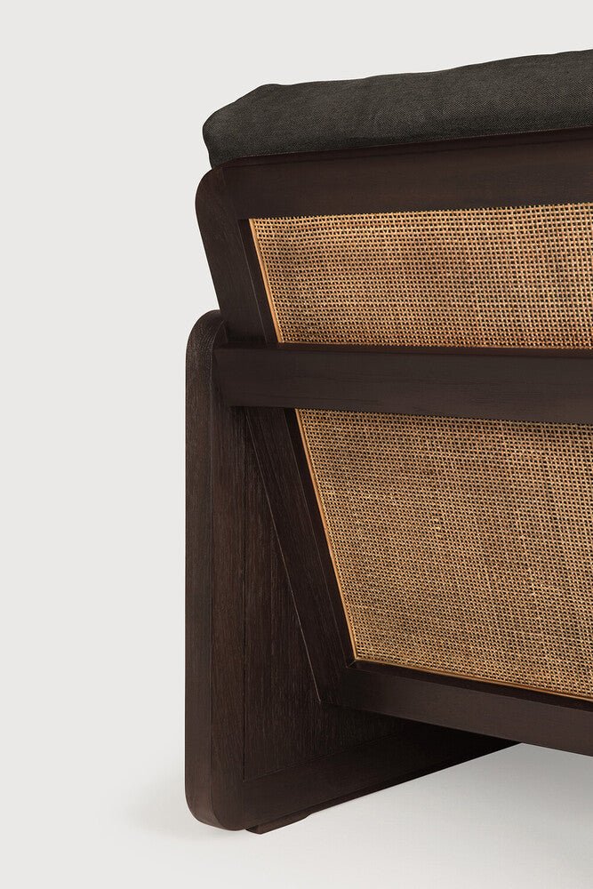 Panel Lounge Chair – Bold Wood & Upholstered Accent by Sage Interiors - Sage InteriorsEthnicraftlounge chair